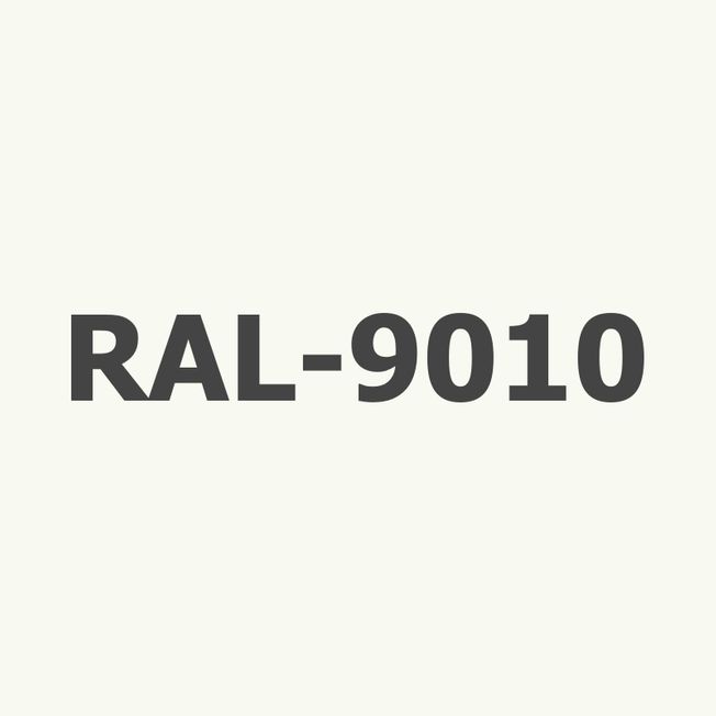 Hvid RAL-9010