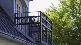 Balkon rækværk model BK-25 fra Smith & Co.