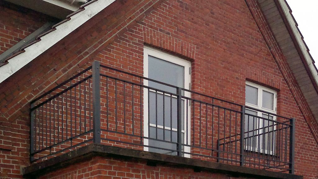 Balkon rækværk model BK-1 fra Smith & Co.