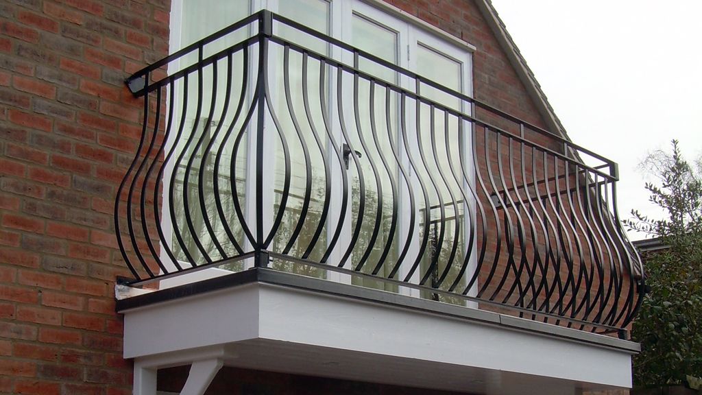 Balkon rækværk model BK-2 fra Smith & Co.