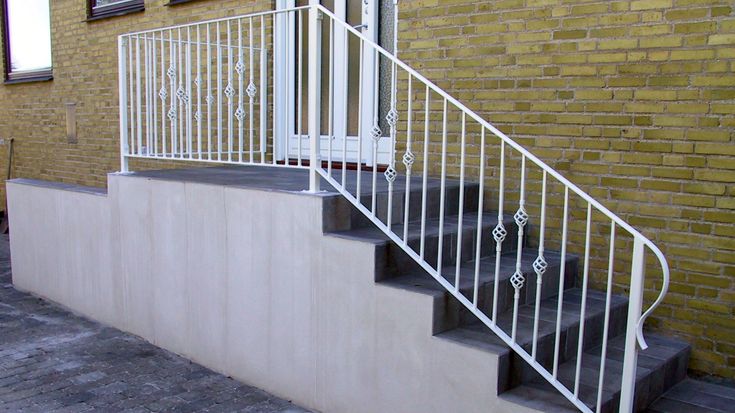 smedejerns gelænder GL-60, jerngelænder, trappegelænder, trappeværn, trappegitter