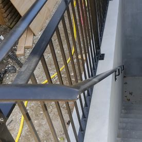 smedejerns gelænder GL-71, jerngelænder, trappegelænder, trappeværn, trappegitter