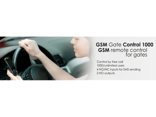 GSM-1000 relæ muligheder