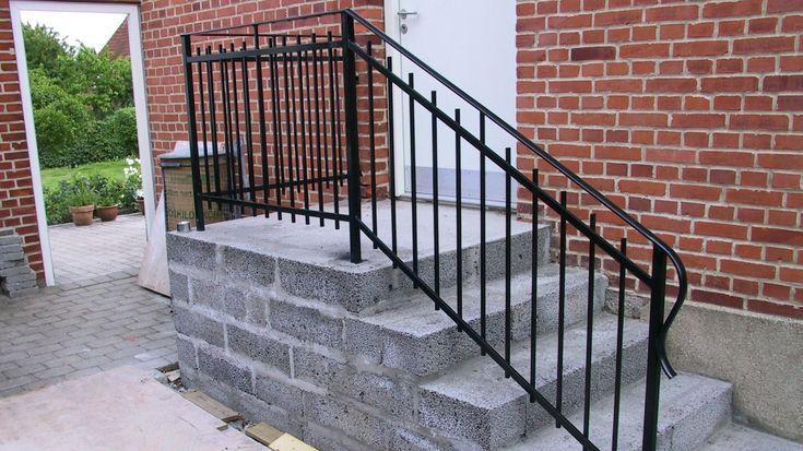 smedejerns gelænder GL-54, jerngelænder, trappegelænder, trappeværn, trappegitter