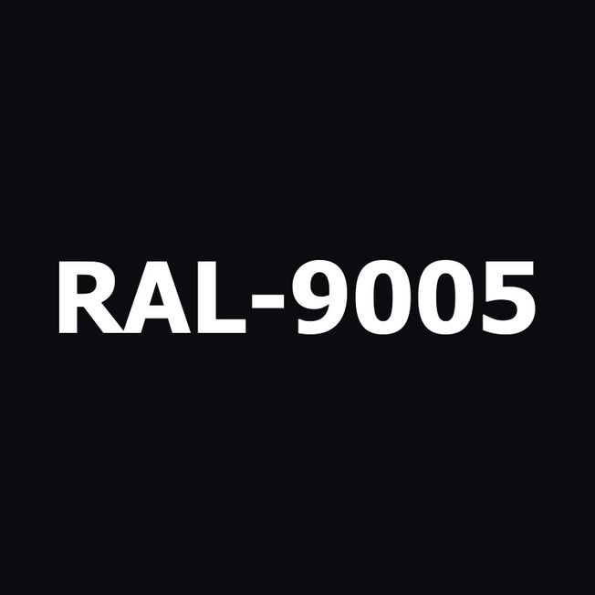 Sort RAL-9005