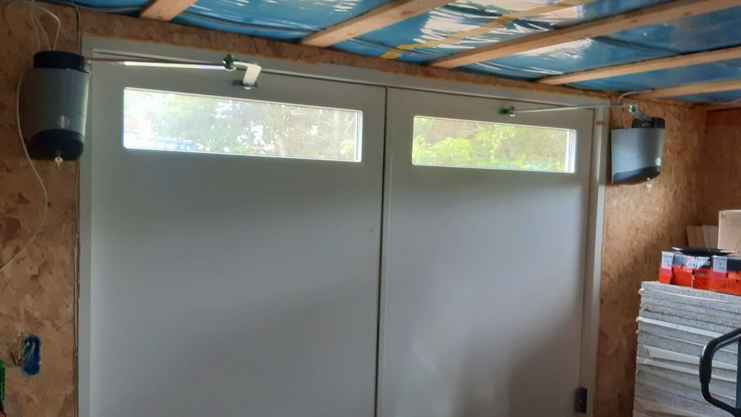 Garageport motor til svinglåger